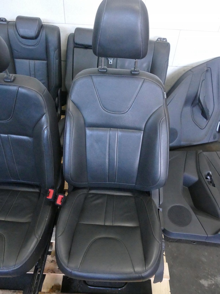 фото №12, Ford kuga mk2 ii сидіння заднє сидіння обшивка сидіння обшивки оббивка шкіра підігрів