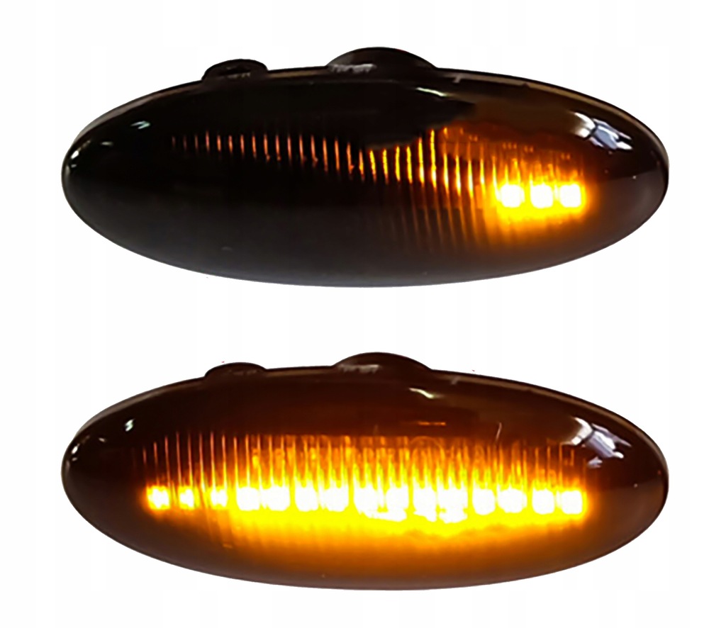фото №1, 2 поворотники динамические led nissan juke qashqai leaf note micra тонированные
