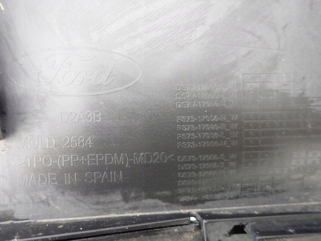 фото №10, Ford mondeo v 5 mk5 kombi 14-22 бампер задняя 6xpdc