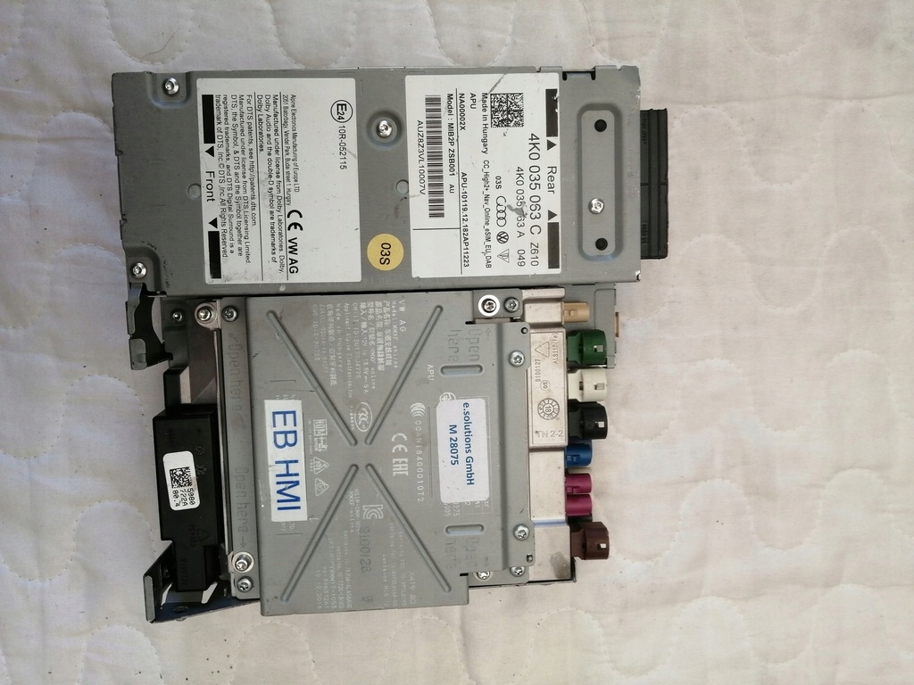 фото №1, Зчитувач мультимедіа mmi audi 4k0035063d