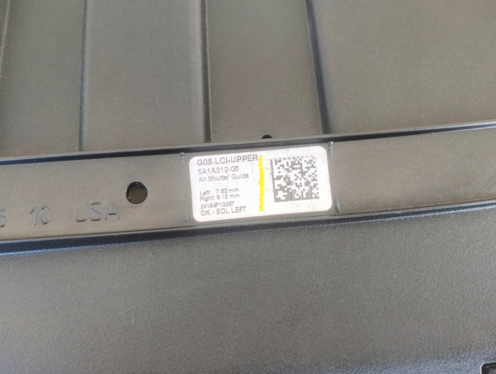 Решётка радиатора решётка радиатора решётка радиатора защита bmw x5 g05 рестайлинг  lci Недорого