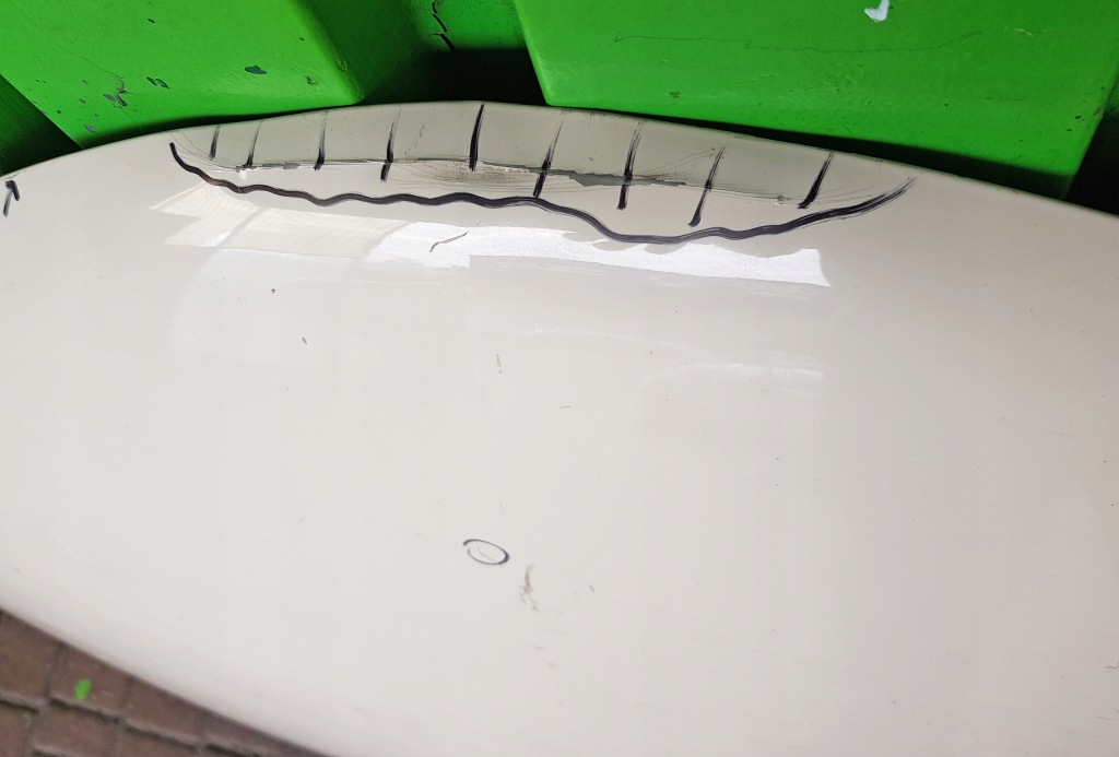 Капот lancia ypsilon 3 11- Оригінал