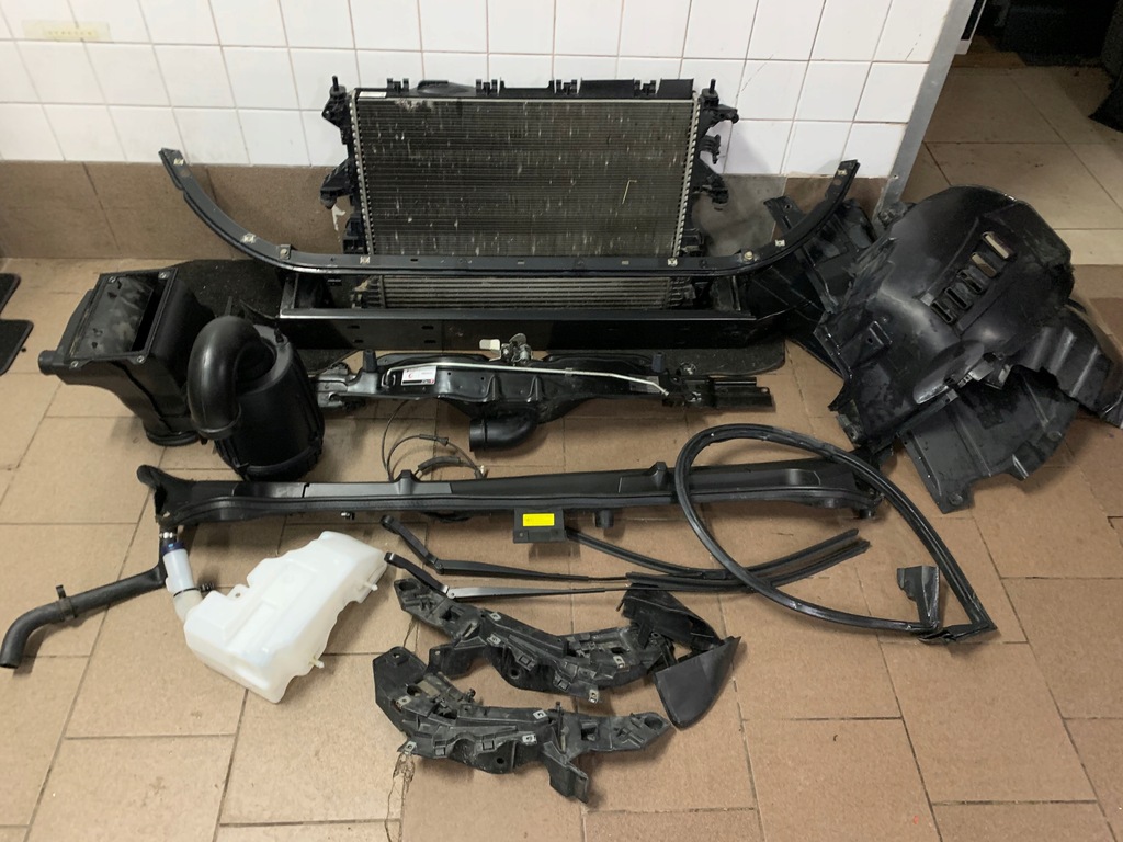 фото №7, Citroen jumper iii 2.0 hdi kompletny перед белый капот бампер лампы