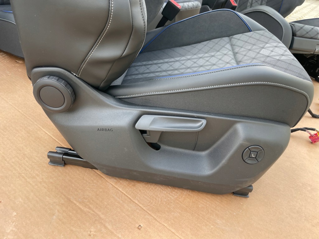 фото №6, Сидіння заднє сидіння обшивки tiguan iii 2024- alcantara масаж електрика nowe kpl