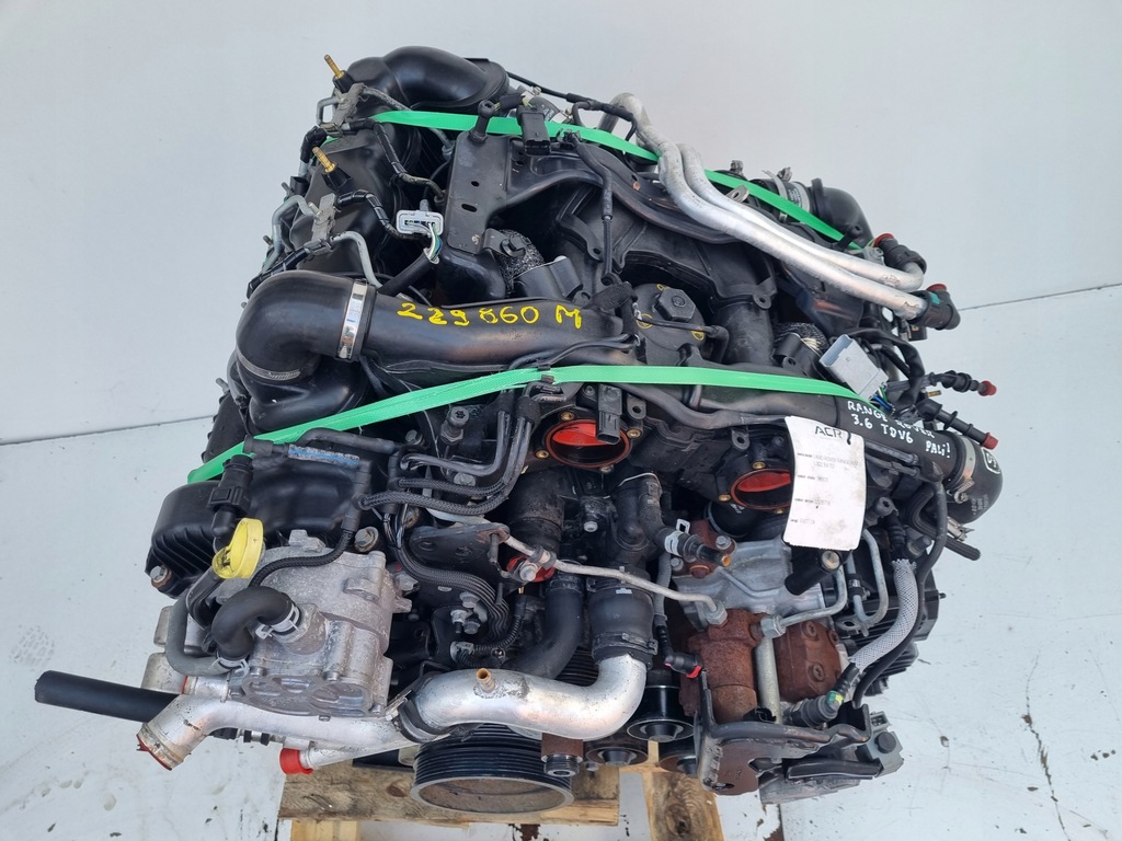 фото №3, Двигатель комплект land rover range rover vogue iii l322 3.6 tdv8 368dt