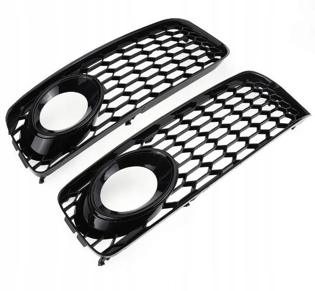 фото №1, Audi a5 s5 s-line ґрати бампера rs look plaster стільники