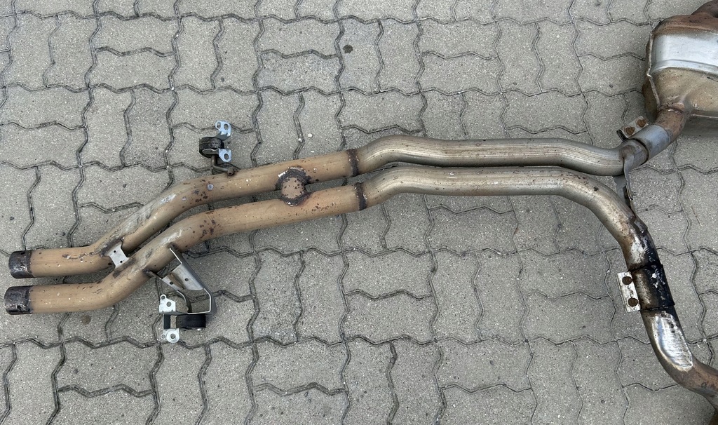 фото №16, Kompletny вихлоп porsche macan turbo 95b 3,6 95b253611n 95b253612b