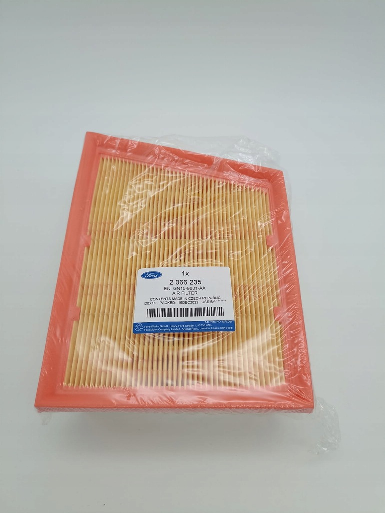 фото №1, Фільтр повітря ecosport fiesta mk8 ka transit 2066235 3m51-9601-ba