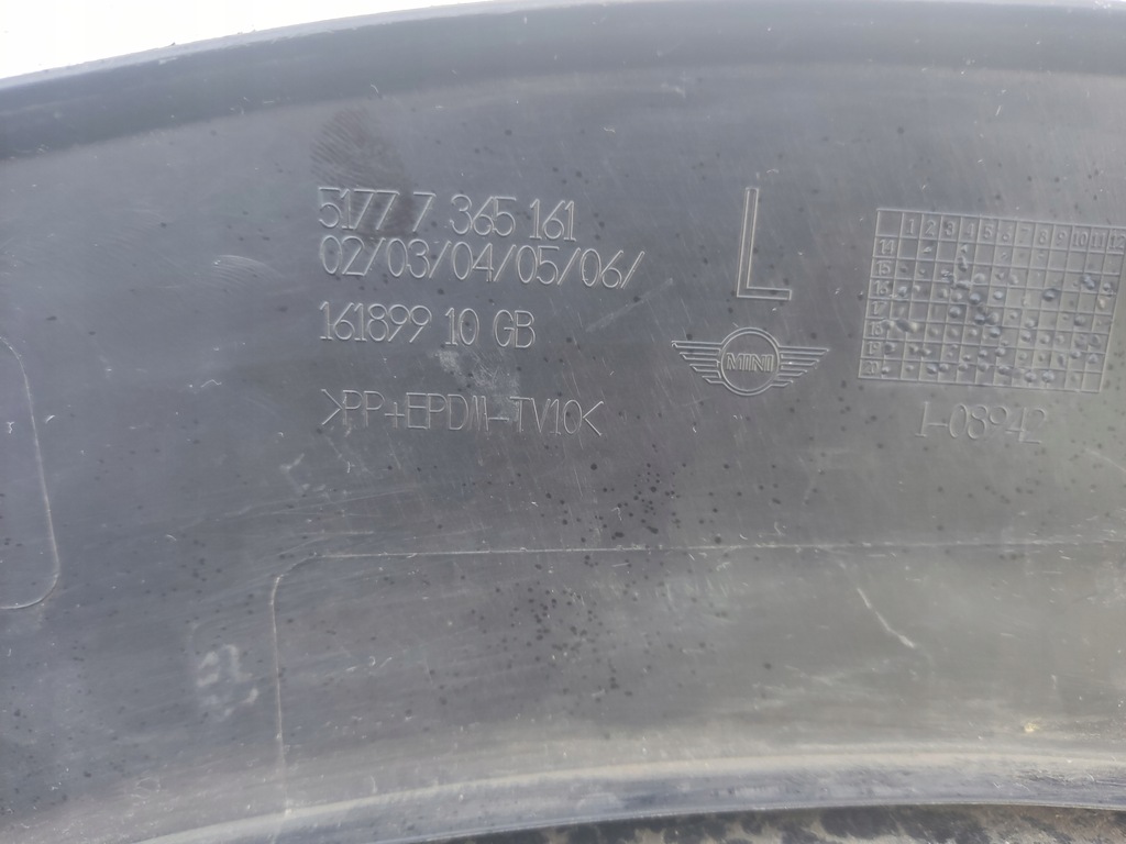 фото №6, Mini cooper f56 s jcw молдинг крила ліва задня