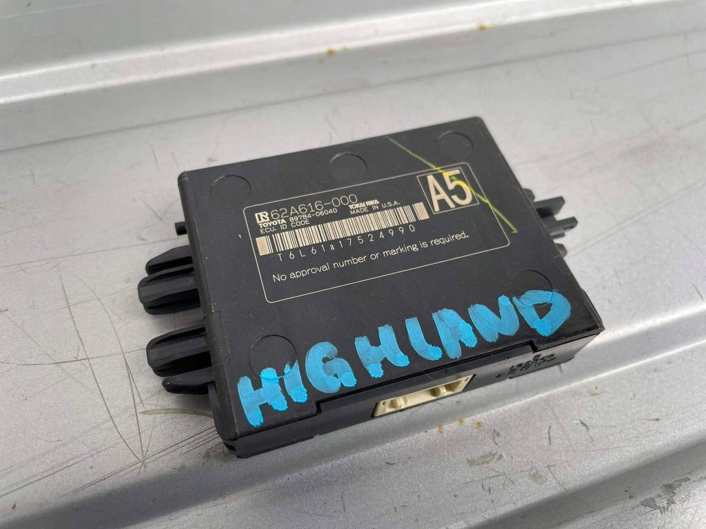 фото №1, Toyota highlander iv модуль блок керування 89784-06040