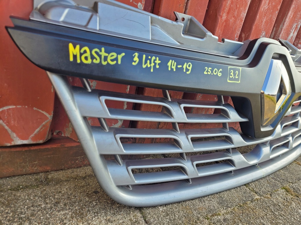 фото №3, Решётка радиатора / решётка радиатора renault master lift 14-19