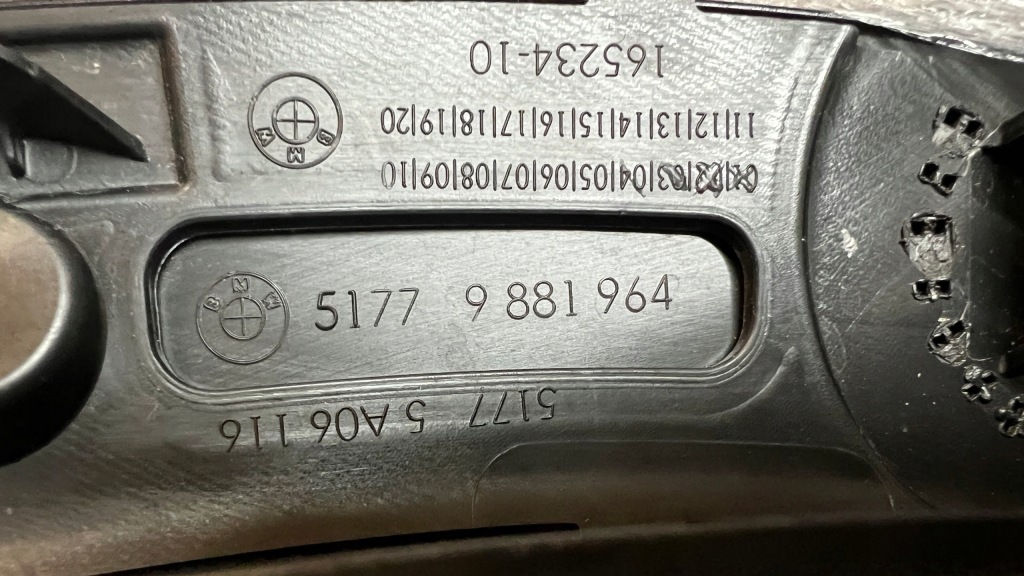 фото №14, Bmw x1 u11 m-pakiet молдинг крыла заднего правая 9881964