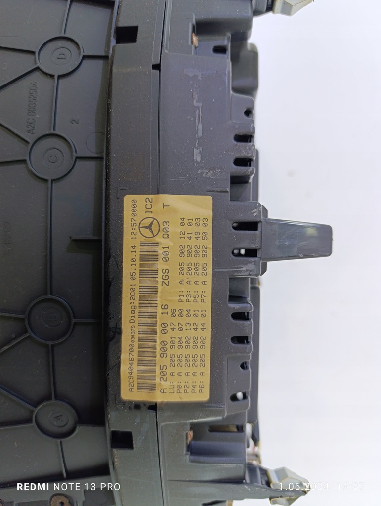 фото №9, Mercedes w205 счетчик приборы 2.2 cdi europa