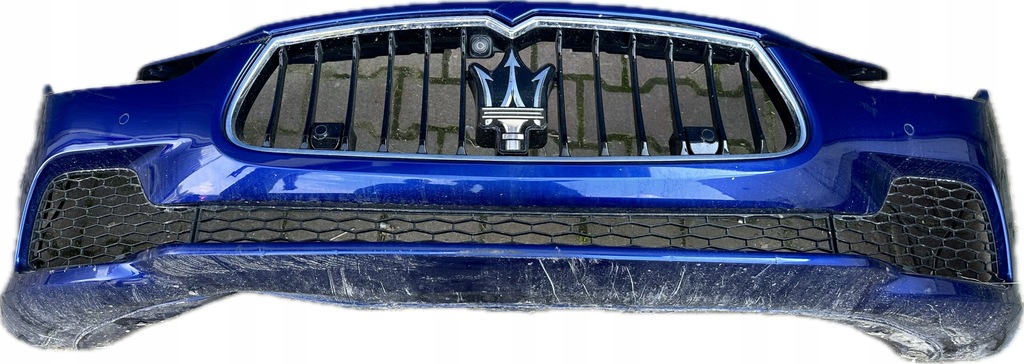 фото №1, Maserati ghibli 13-17 бампер перед передній kompletny 6 pdc камера радар.