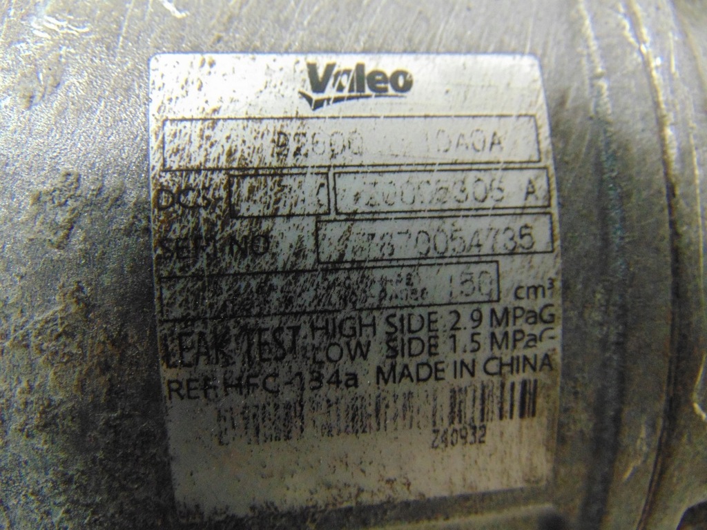 фото №11, Компрессор кондиционера nissan x-trail t31 2.0 dci 92600-1da0a