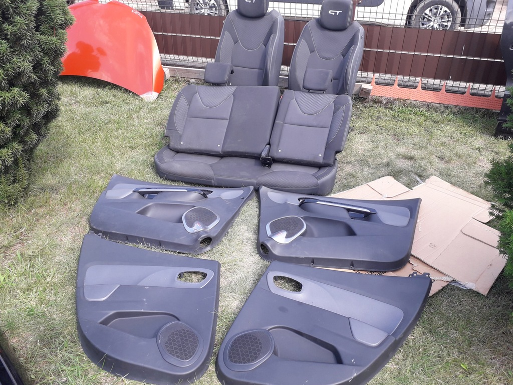 фото №3, Сиденья заднее сиденье renault clio iv kombi gt line