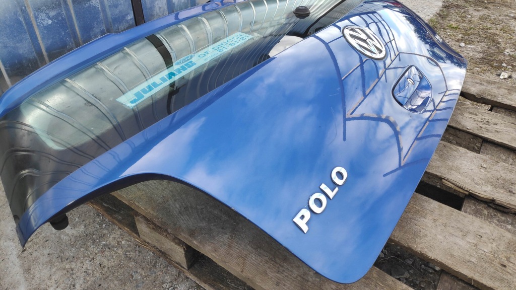 фото №12, Крышка багажника багажника vw polo iv 4 9n lift la5k оригинал