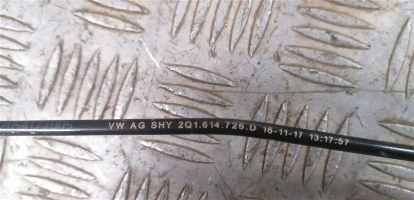 фото №7, 2q1614726d шланг тормозной vw polo vi 2g