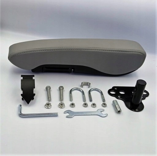 фото №11, Підлокітник універсальний автомобільний - szary правий