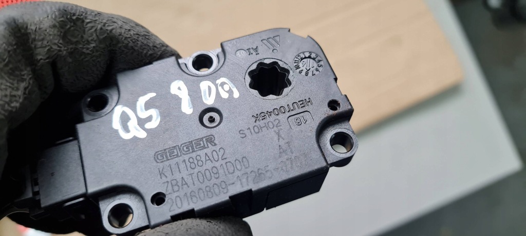 фото №5, Q5 80a sq5 моторчик обдув отопителя zbat0091d00 a4 b9 8w a5 8w