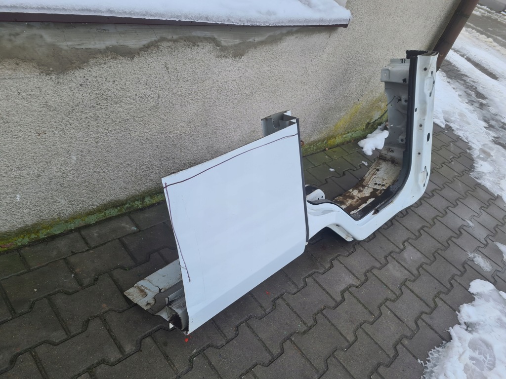 фото №3, Четверть блок двигателя порог правый кабины renault midlum premium dxi volvo fl fe