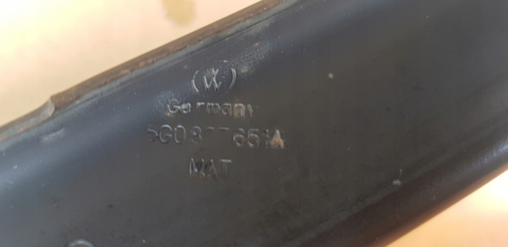 Vw golf vii рестайлинг  5g0 балка бампера передний абсорбер Киев