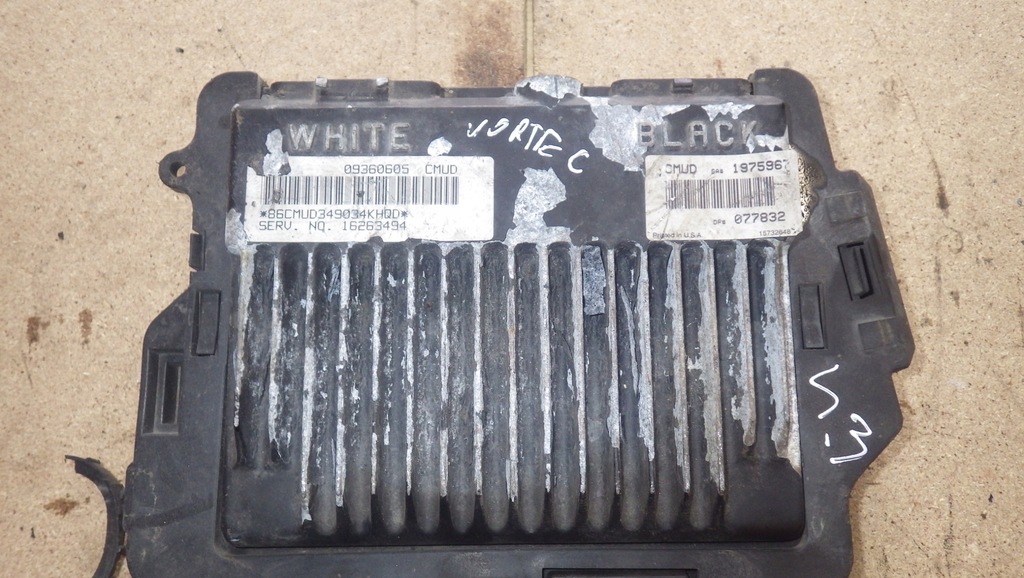 фото №1, Бортовий комп'ютер chevrolet blazer 4.3 блок керування двигуна