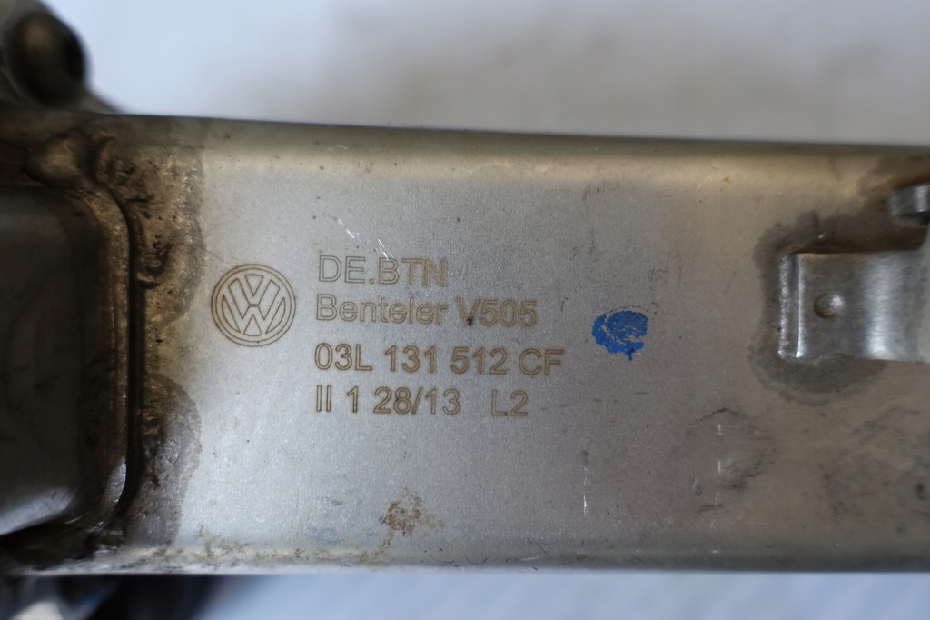 фото №5, Vw beetle 5c 2.0 tdi радіатор вихлопних газів egr audi cff