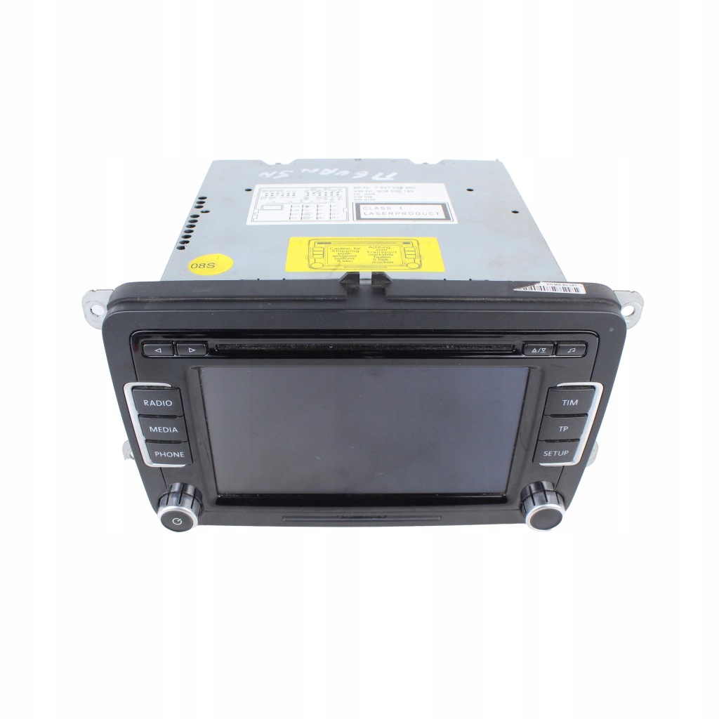 фото №1, Радио дисплей vw tiguan 5n i 2007-2016 3c8035195