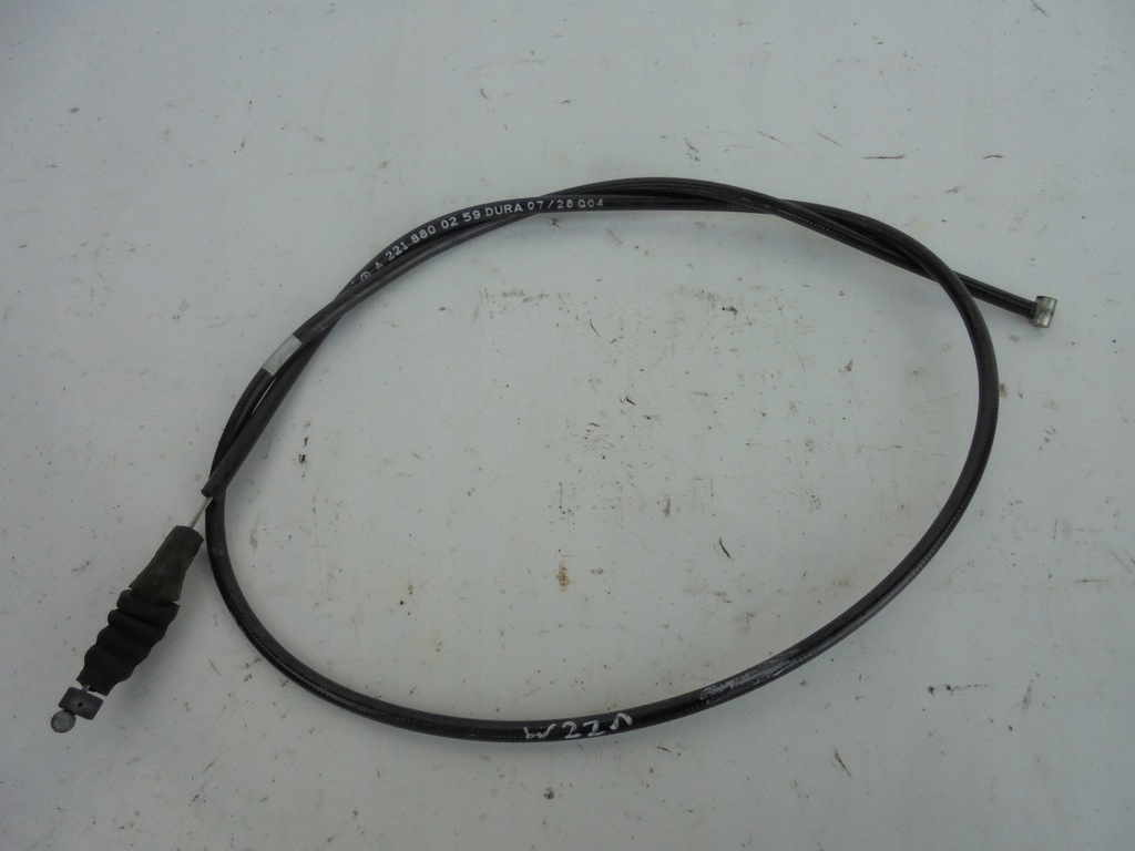 фото №1, Mercedes-benz оригинальный номер a2218800259 трос капот двигателя