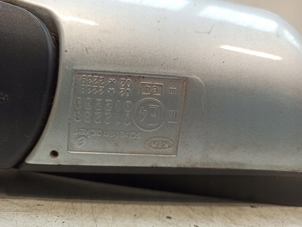 фото №12, Kia picanto i зеркало левая электрический 3 pin 012238