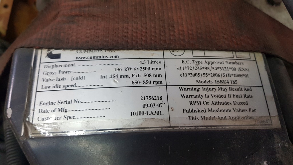 фото №6, Двигатель nissan atleon cabstar 4.5 10100-la301