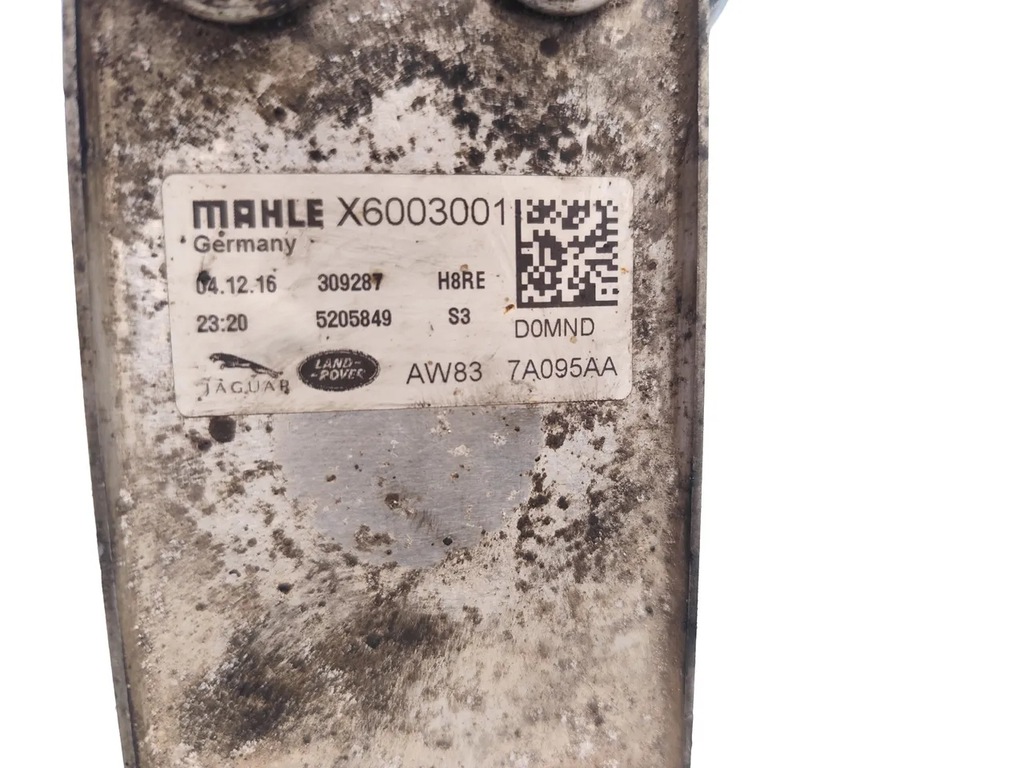 фото №7, Jaguar xe радіатор оливи 2.0 d дизель 120kw 163 hp x6003001 309287 2017