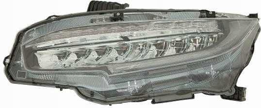 фото №3, Фара лампа honda civic x '15- левая depo