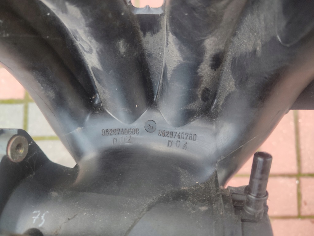 фото №5, Коллектор всасывающий peugeot 306 97-02 1.6 9629740780