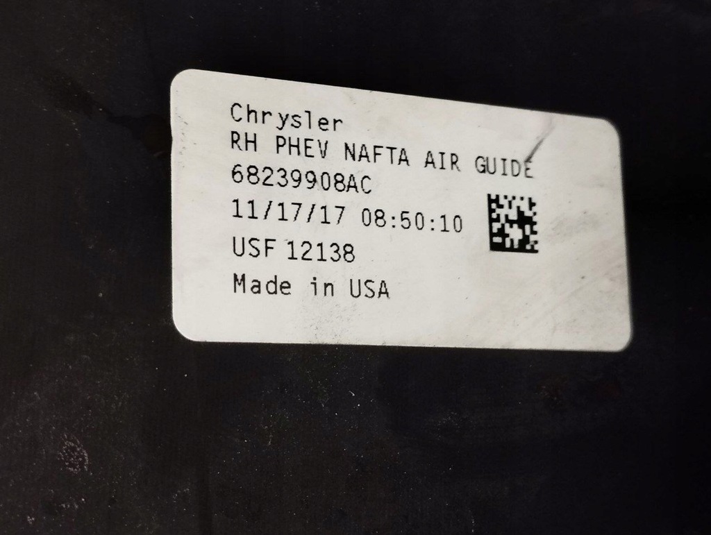 фото №12, Chrysler pacifica 2018 корпус вентиляторів 68239908ac