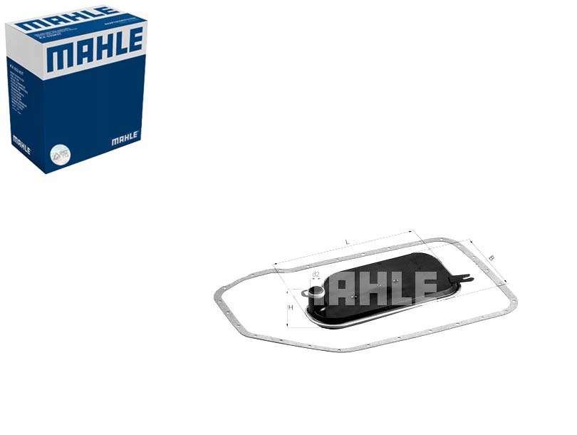 фото №1, Фильтр масла автоматической коробки передача kpl. mahle