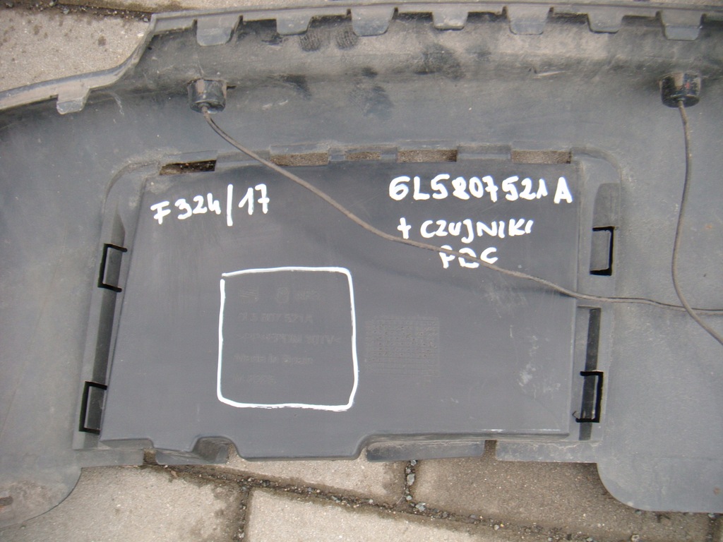 фото №14, Seat cordoba 2 ii спойлер бампера задня + датчики pdc 6l5807521a