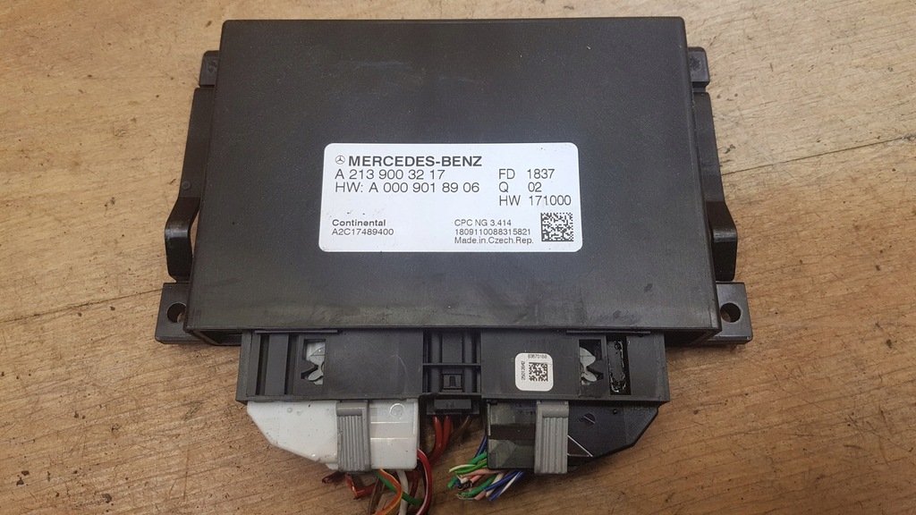 фото №1, Mercedes e klasa w213 lift блок управления коробки a2139003217