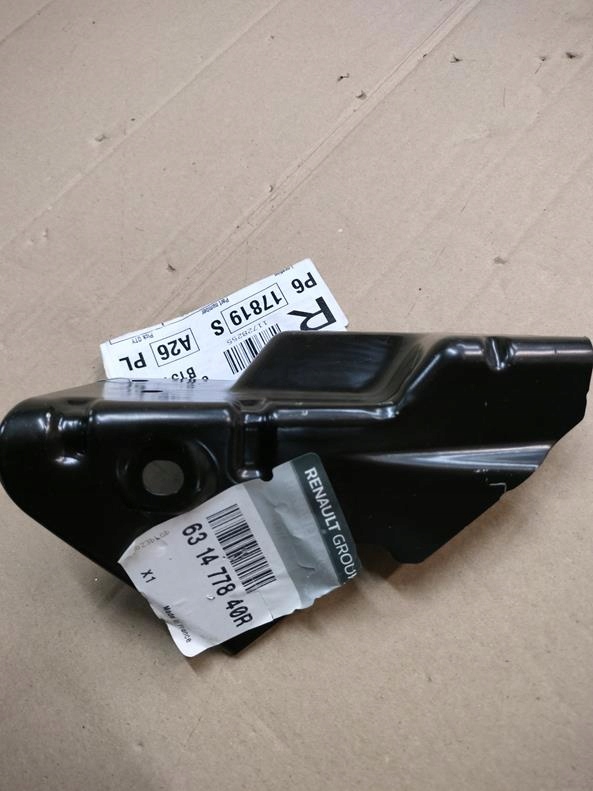 фото №1, Кронштейн кронштейн крила renault dacia оригінальний номер оригінал новий