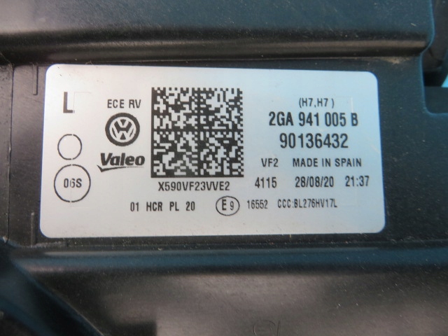 фото №6, Vw t-roc лампа передняя левая