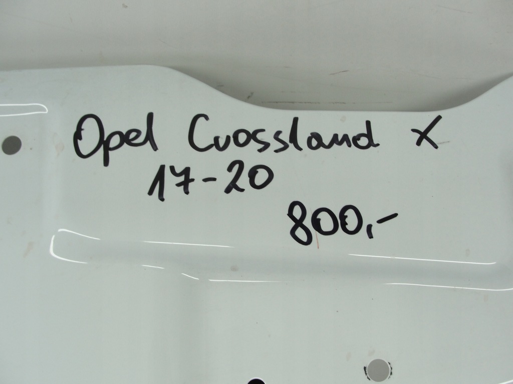 фото №9, Кришка багажника задня opel crossland x 17-20 білий