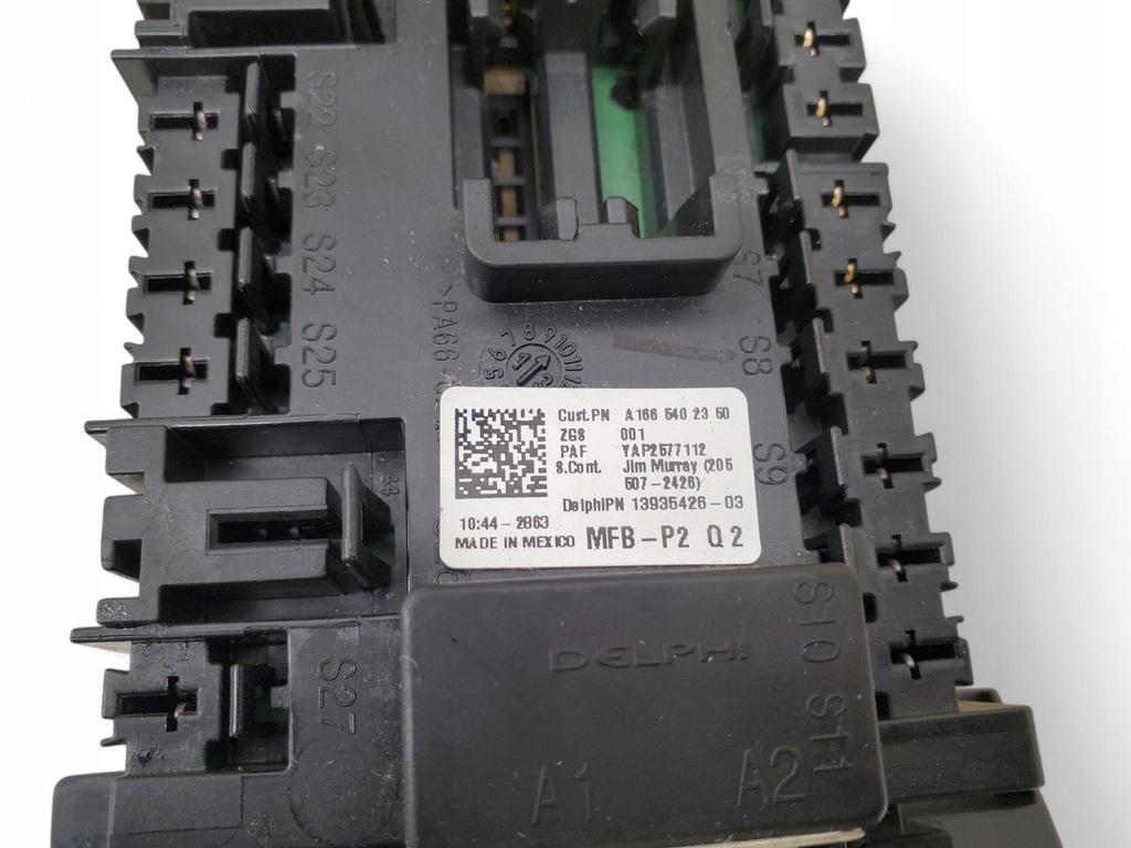 фото №7, Mercedes-benz ml w166 a1665402350 коробка предохранителей