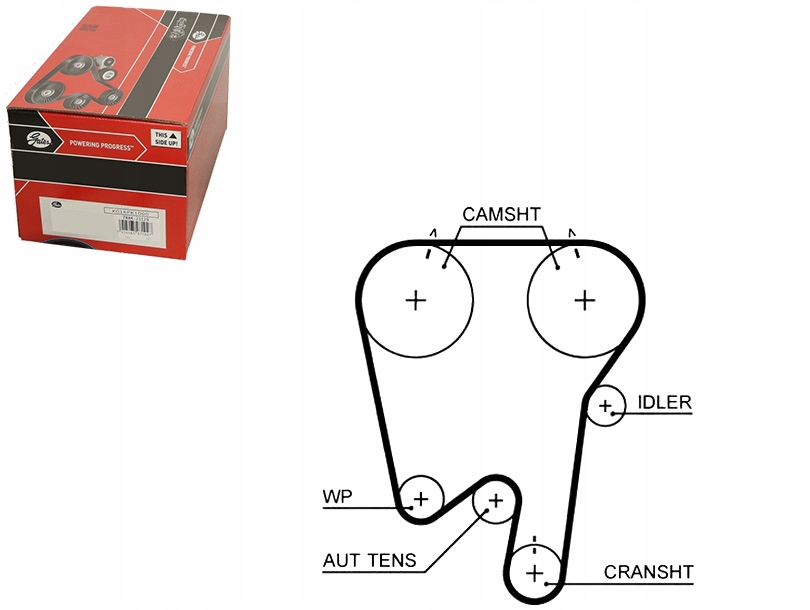фото №1, Ремень распределительного вала volvo 850 960 960 ii c70 i s40 i s7
