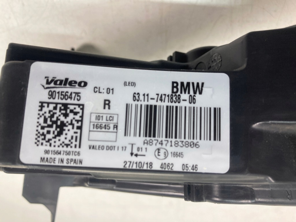 фото №7, Протитуманна фара поворотник правий bmw i3 lift 7471838