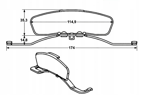 фото №1, Ate пружина суппорт audi a3 s3 quattro 8p1