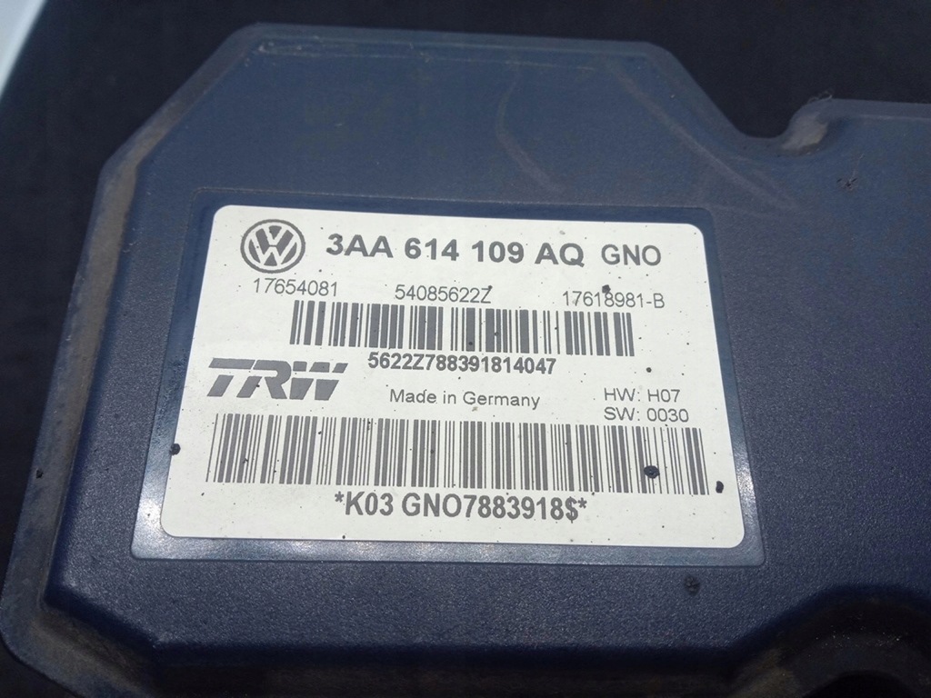 фото №7, Насос abs vw passat b7 3aa614109aq