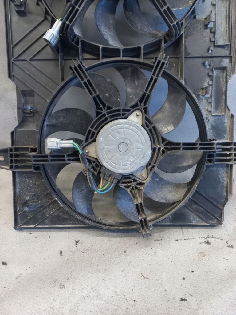 фото №5, Nissan x-trail t31 2.0 dci вентилятор радіатора радіатор корпус