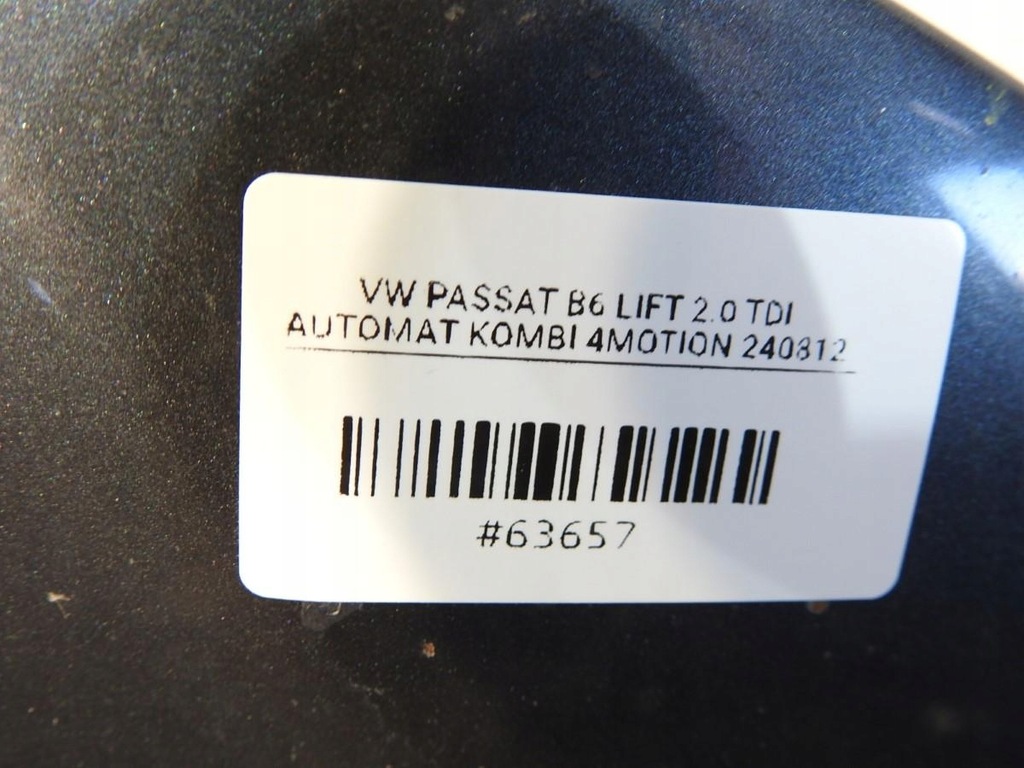 фото №9, Капот lk7x vw passat b6 lift