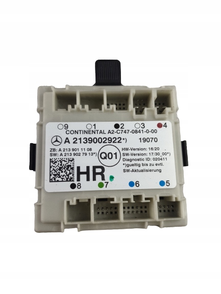 фото №1, Модуль дверь mercedes-benz оригинальный номер a2139002922